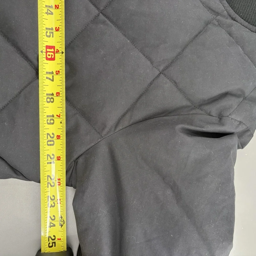 Vtg Eddie Bauer Goose Down Quilt Full Zip Black 1936 Skyliner Model Jacket Men M